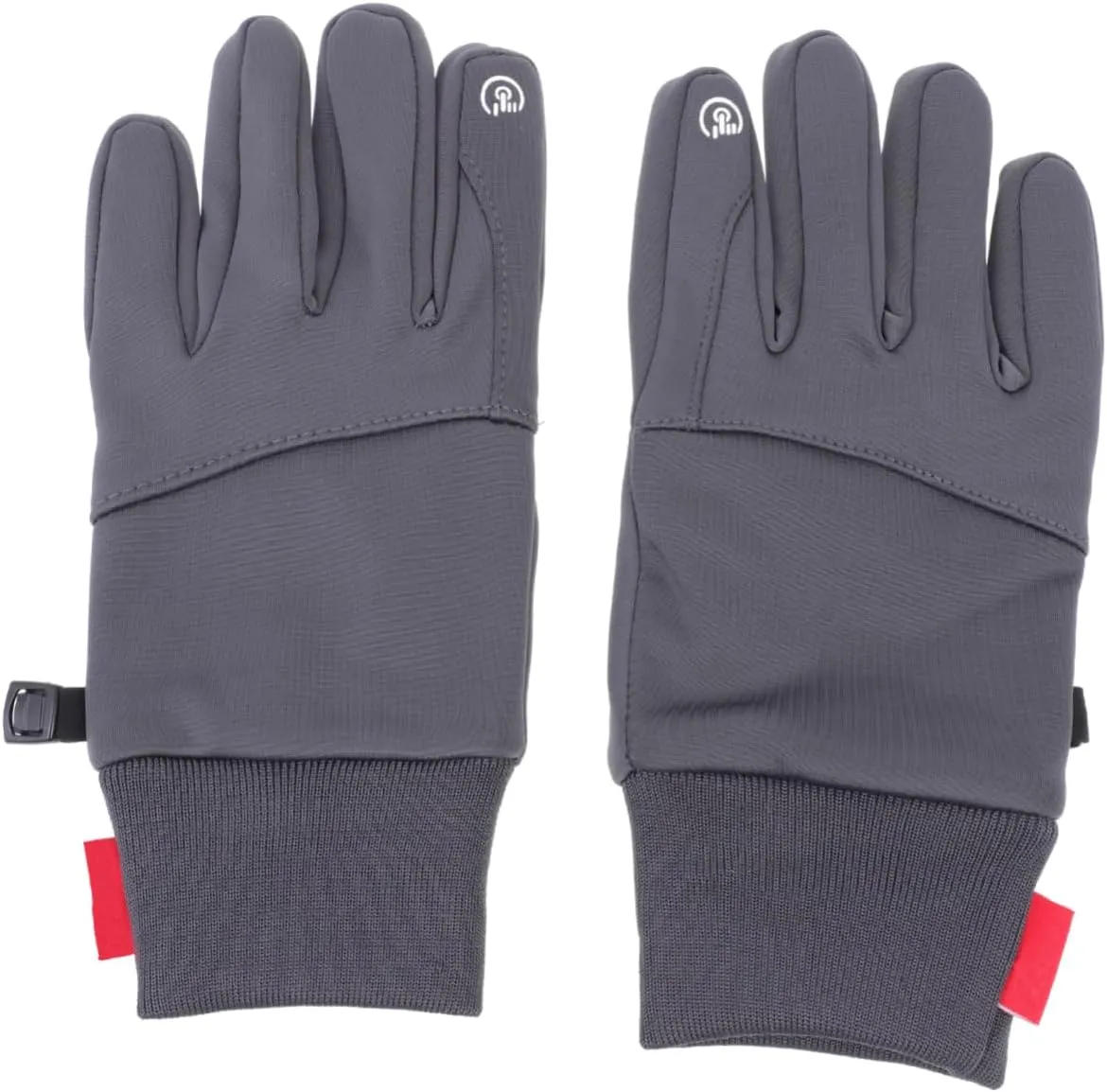 1Pair Multipurpose Touch Screen Gloves for Winter Cycling and Outdoor Activities Thicken Design for Warmth and Safety Elastic Wrist to Block Cold Wind for Jogging