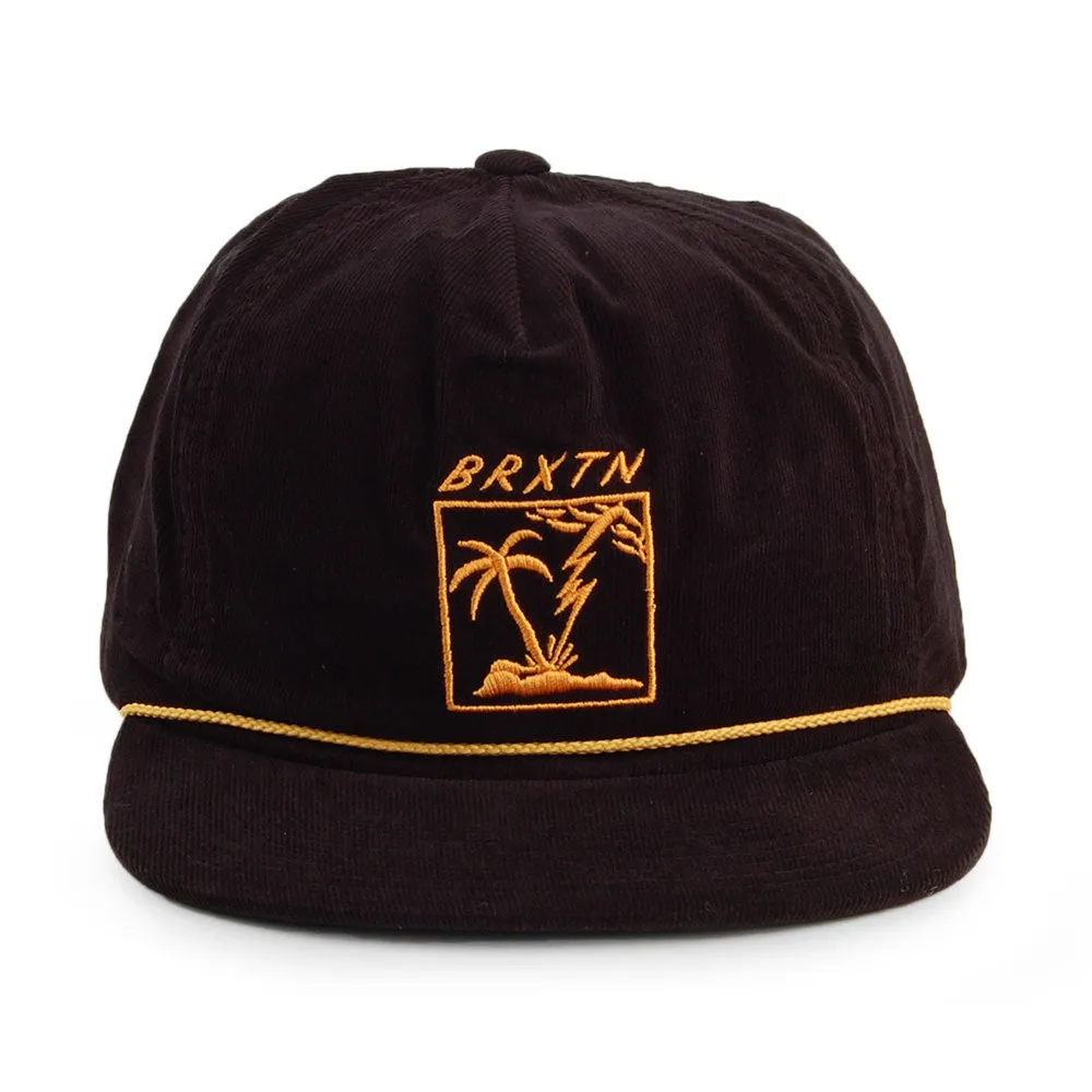Brixton Hats Stranded HP Baseball Cap - Black