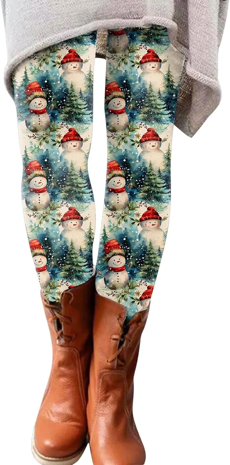 Fleece Lined Tights Women Length Elastic Fashion Soft Daily Transparent White Ash S 5XL Fall & Winter Cold Weather