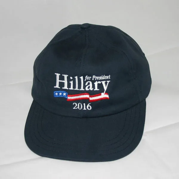 Hillary Clinton Navy Blue Embroidered Cap