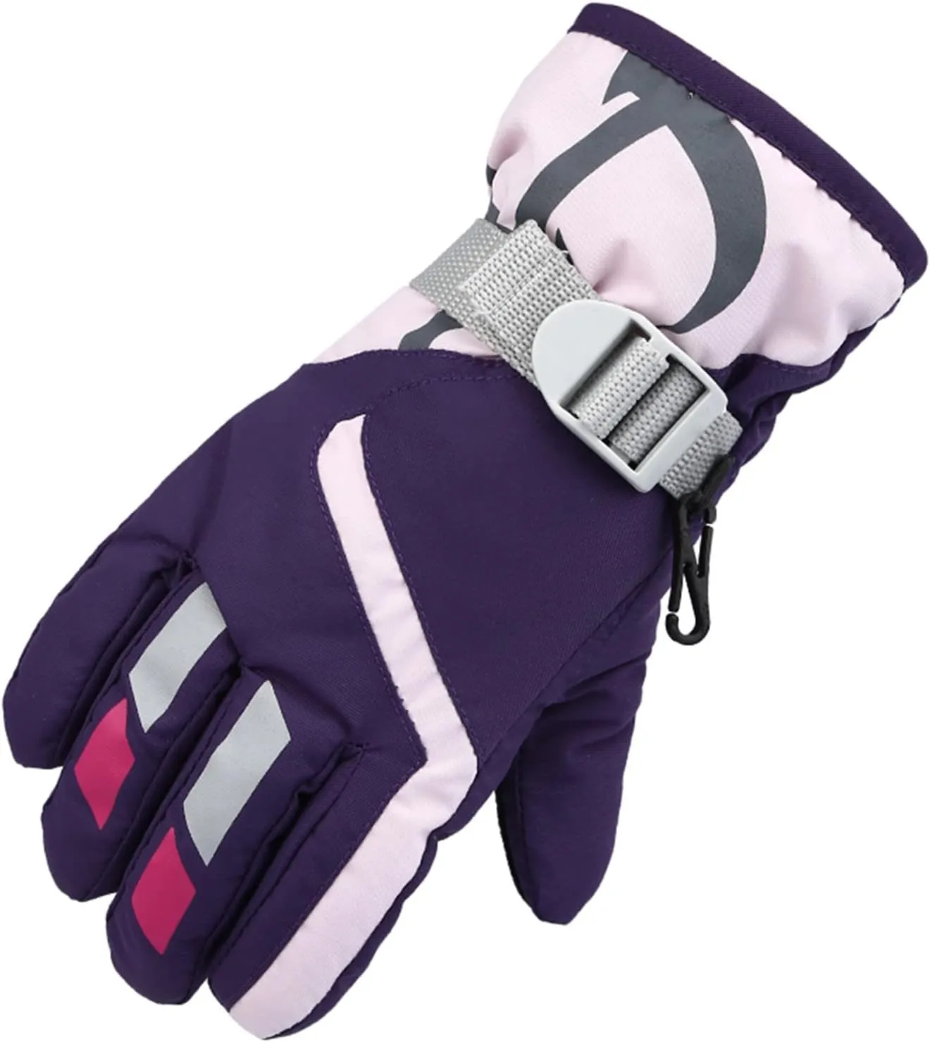 Infant and Baby Mittens Waterproof Insulated Snow Gloves Ourdoor Sports Ski Mittens for Baby Girls Boys