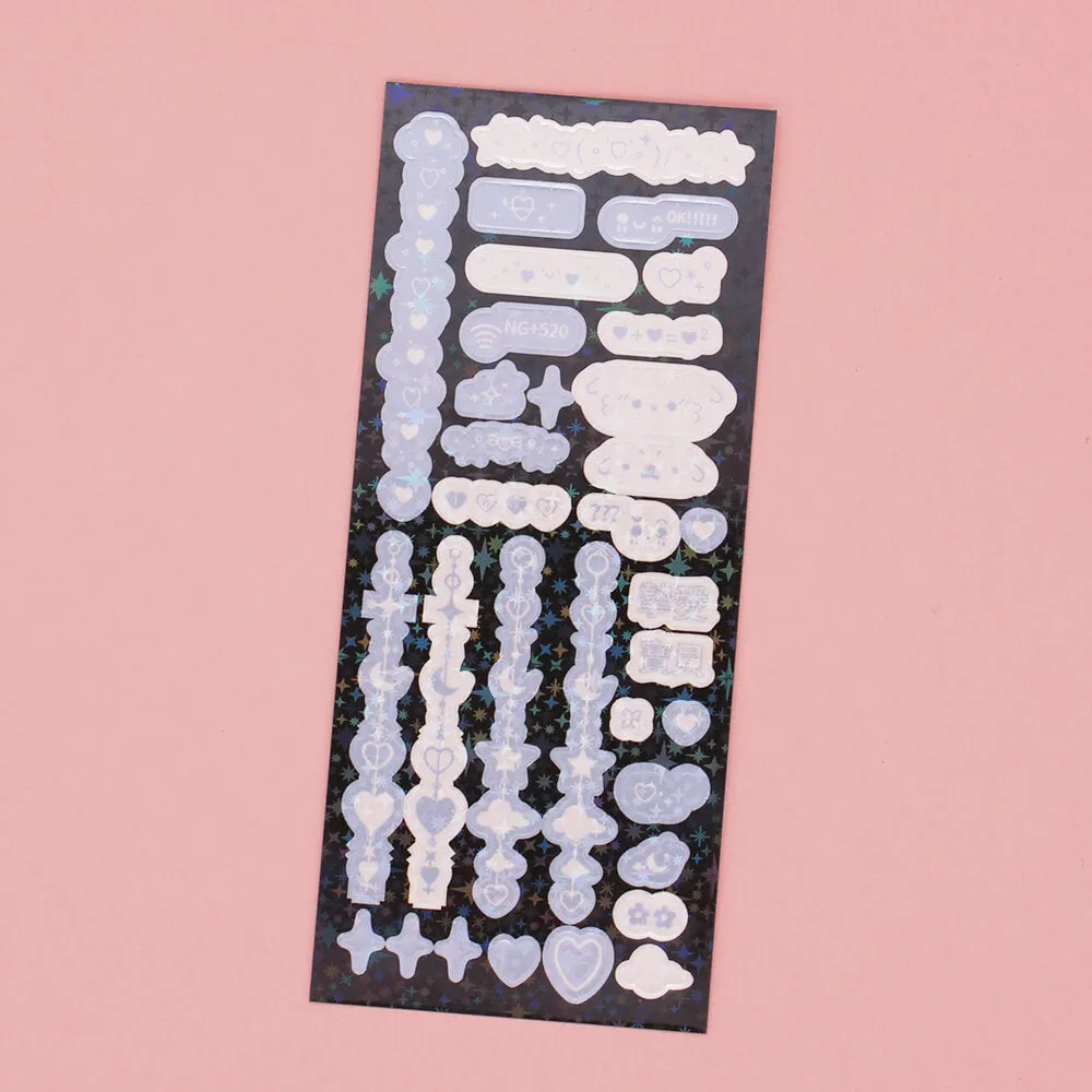 Kaomoji Dreamy Deco Stickers