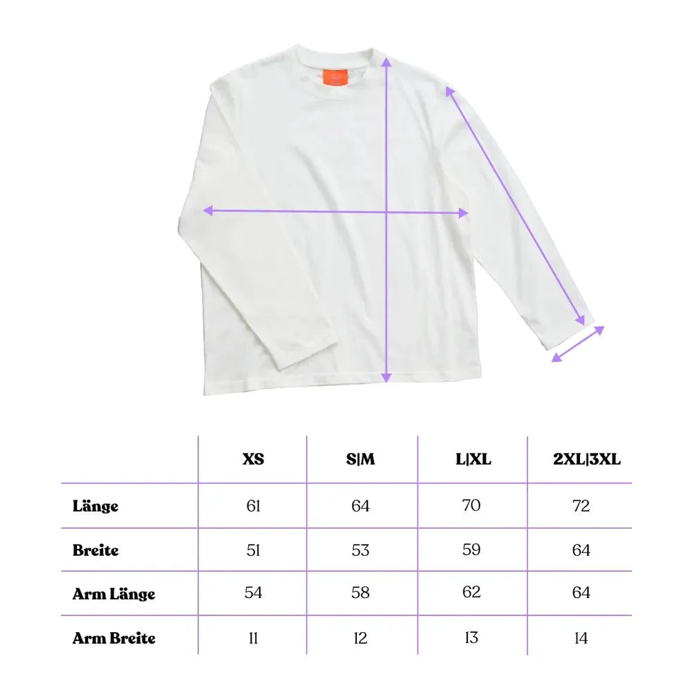 Long Sleeve Organic cotton t-shirt – 3 delicious colors