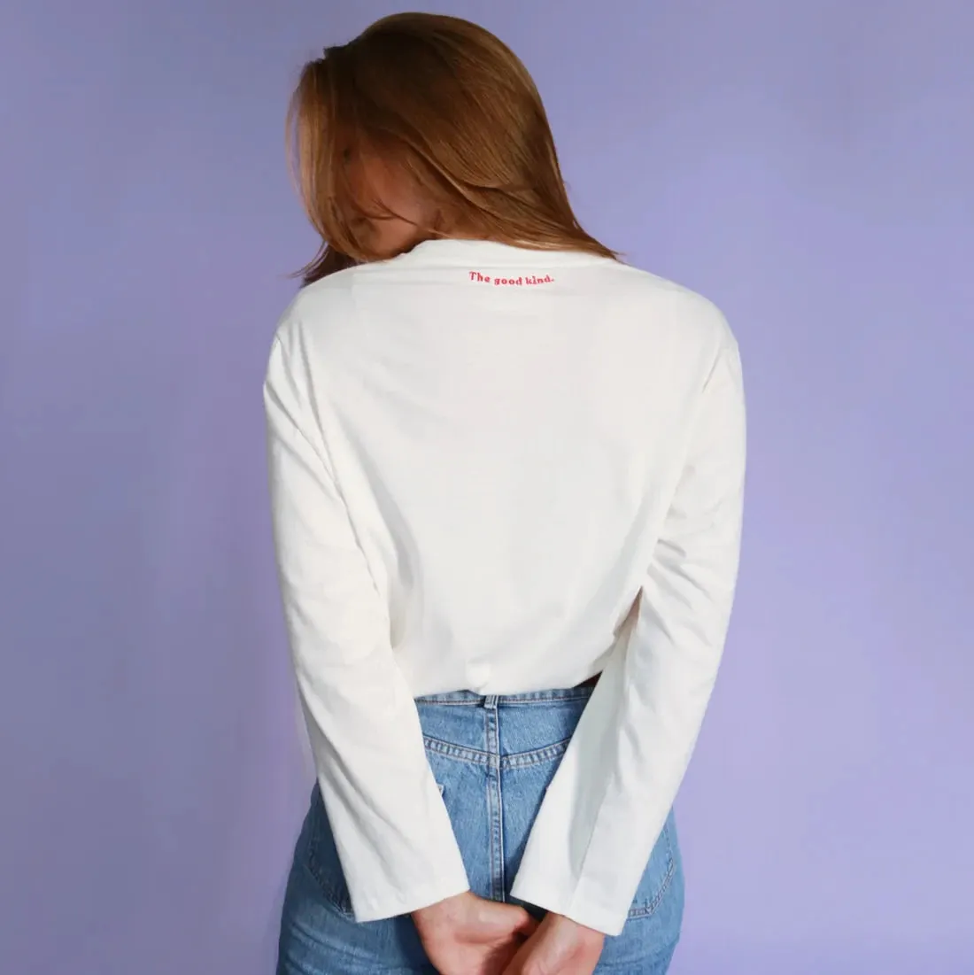 Long Sleeve Organic cotton t-shirt – 3 delicious colors