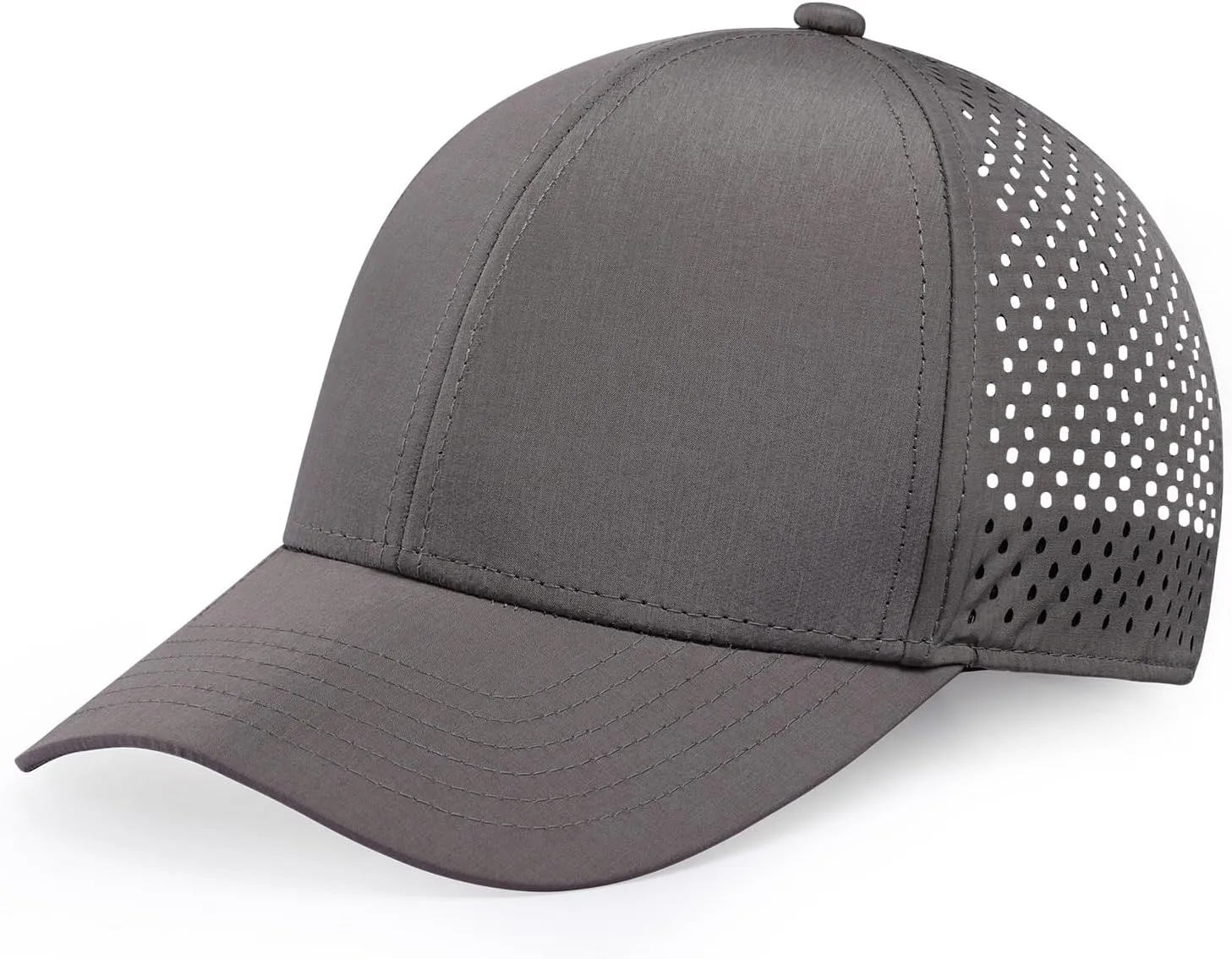 Men's Oversize XXL Baseball Cap Adjustable Performance Snapback Hat Laser Perforated Cap Plus Size for Big Head