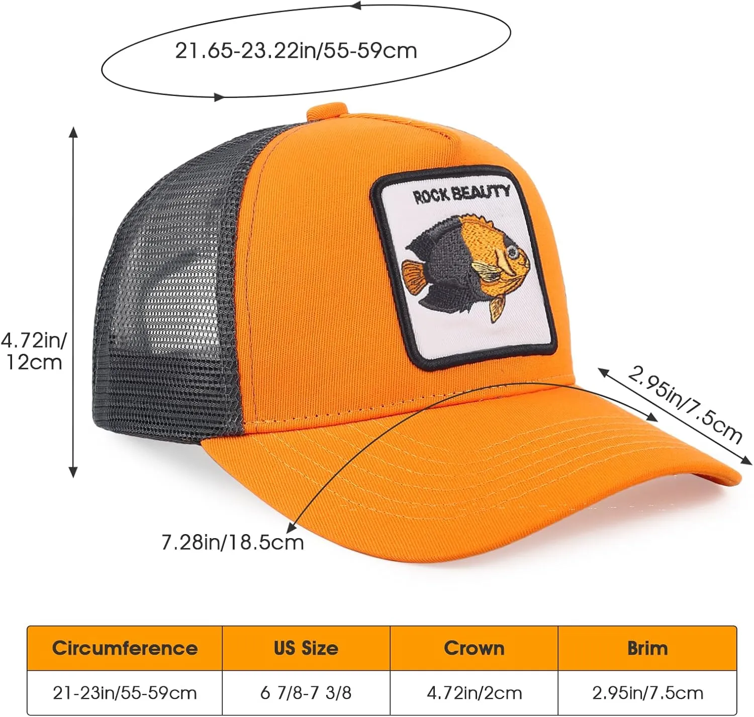 Mens Trucker Hats Mesh Snapback Animal Baseball Hats Unisex Running Sport Cap for Women Men