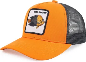 Mens Trucker Hats Mesh Snapback Animal Baseball Hats Unisex Running Sport Cap for Women Men