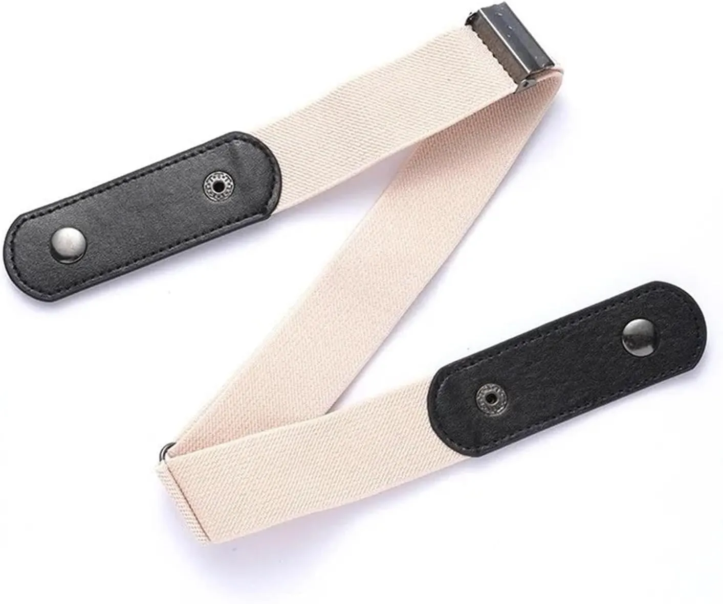 New Stretch Elastic Waist Band Invisible Belt Buckle-Free Belts For Women Men Jean Pants Dress No Buckle Easy To Wear