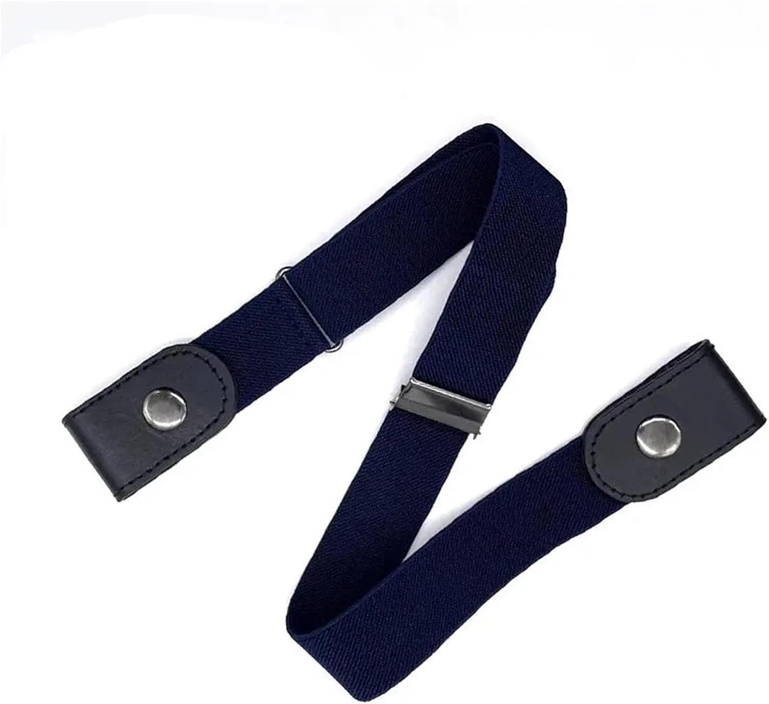 New Stretch Elastic Waist Band Invisible Belt Buckle-Free Belts For Women Men Jean Pants Dress No Buckle Easy To Wear