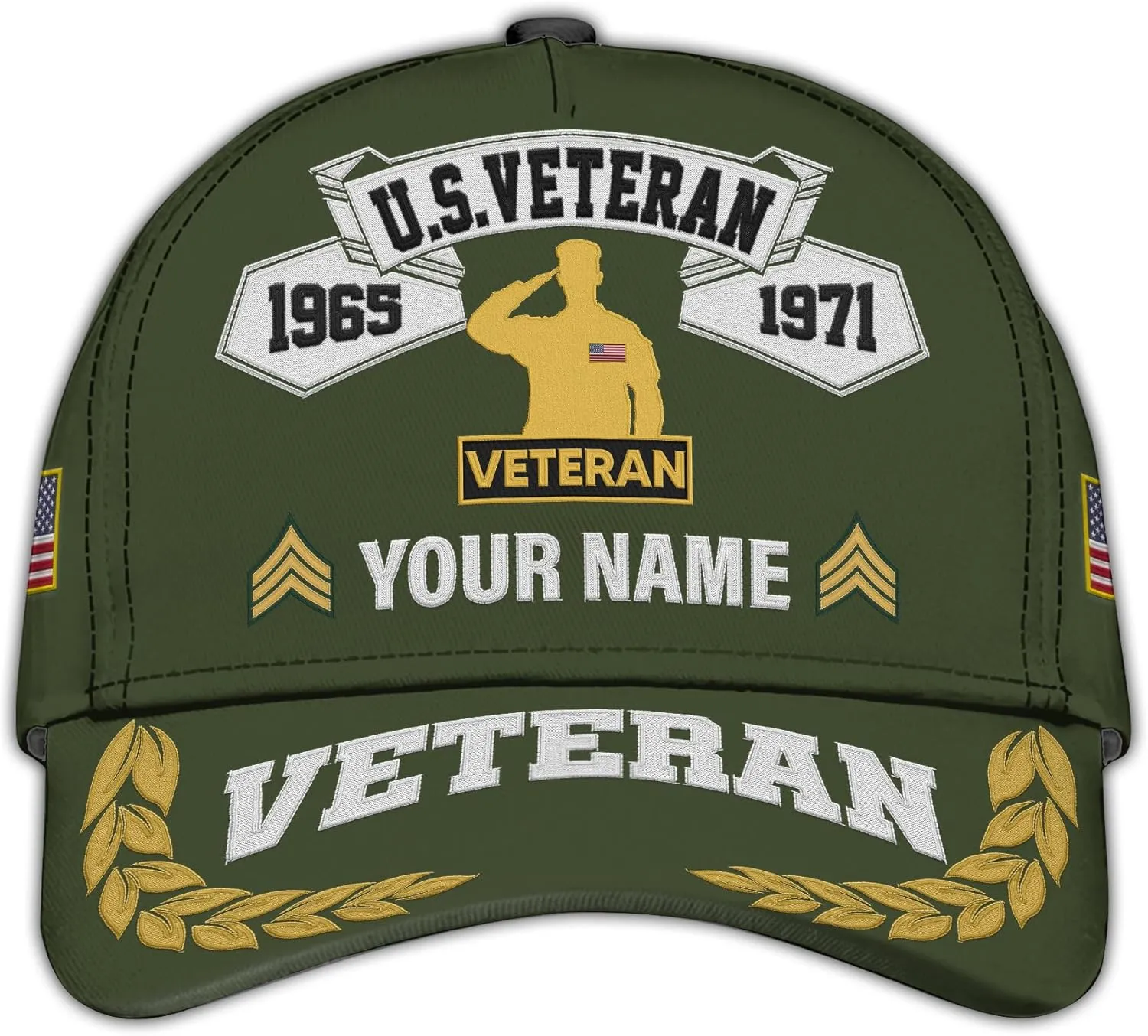 Personalized Embroidered Veterans Hat – Patriotic Baseball Cap Military Hats Veteran Caps Gift for Veterans Day Tactical Hat
