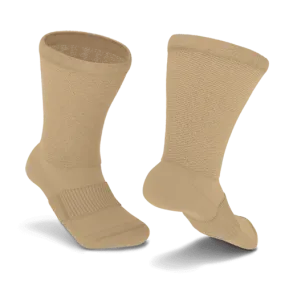 Tan Non-Binding Diabetic Thin Socks