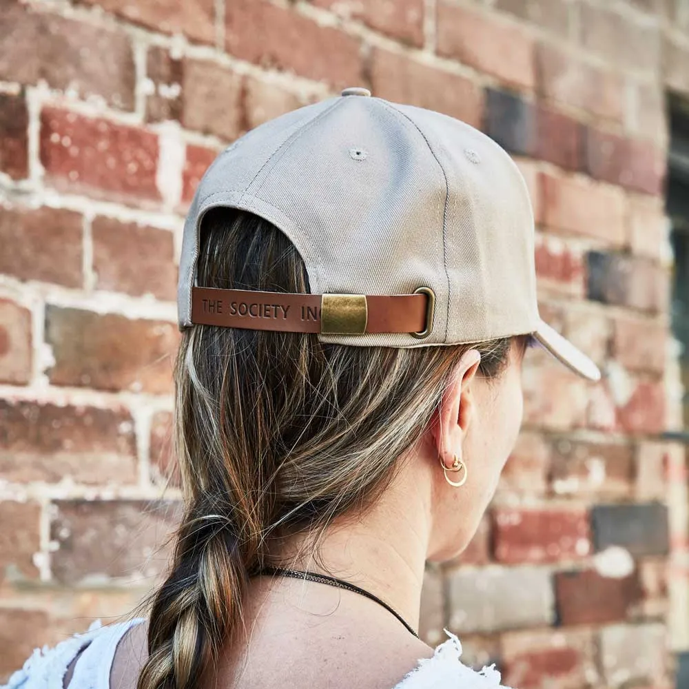 The Society Inc Cap Burlap