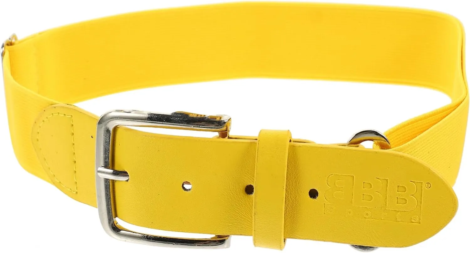 VOSAREA Stretch Baseball Belt Adjustable Elastic Softball Belt for Men Women and Youth Durable Imitation for Outdoor Sports and Activities