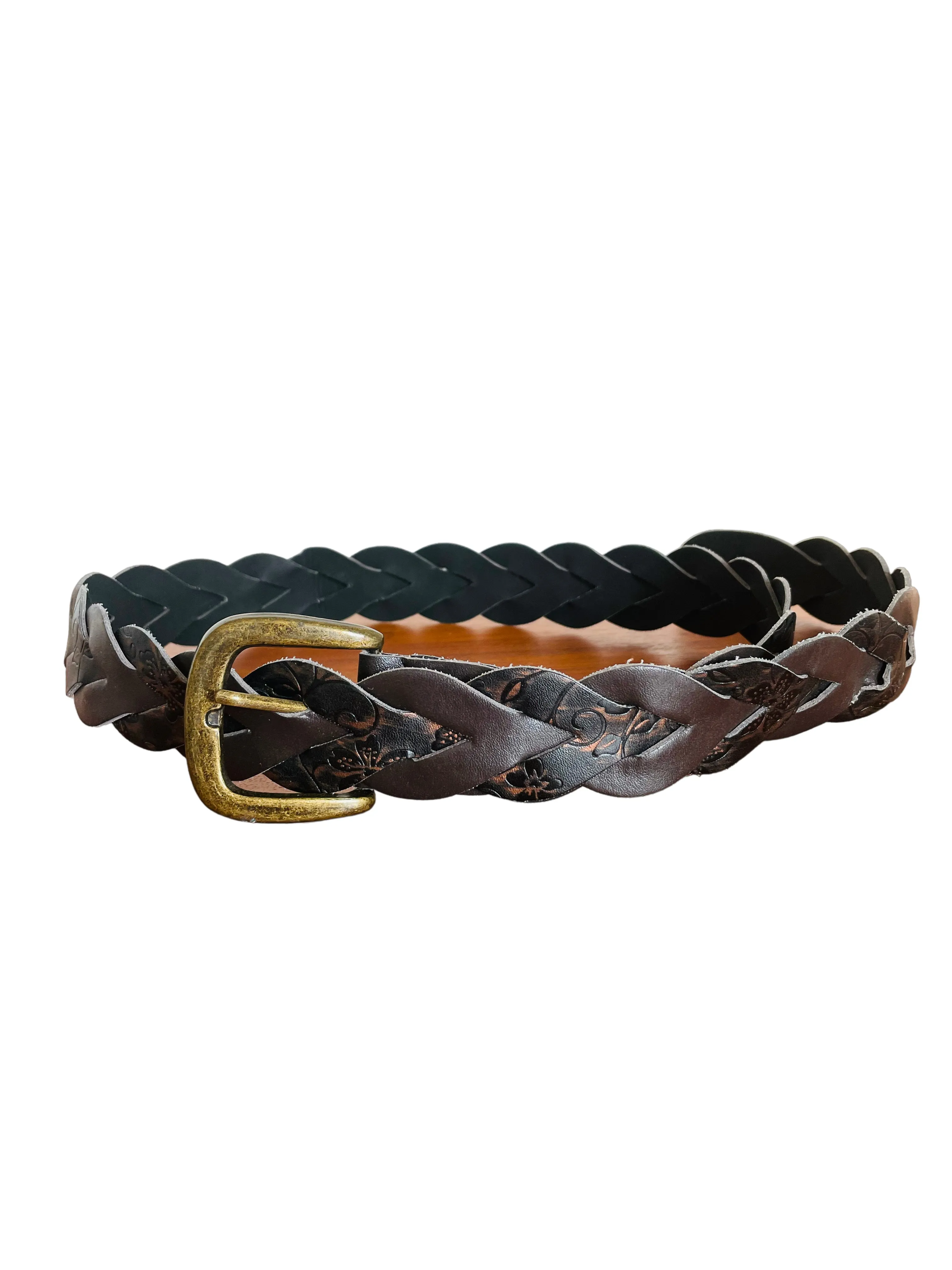 Woven Brown Belt